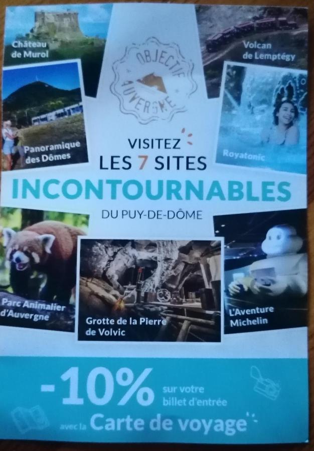 Tulipe, Appartement 5 Personnes, Entre Sancy Et Volcans D'Auvergne Orcival Kültér fotó